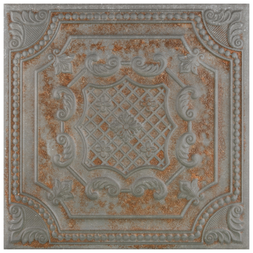 Sample – Fitz Charcoal Ceramic Wall Tile