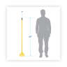 Boardwalk, Side-Gate Aluminum Mop Handle, 60", Yellow