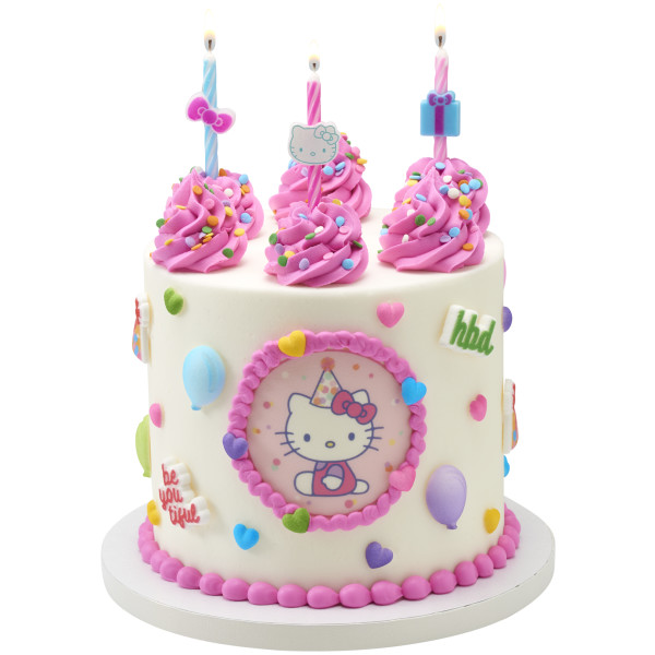 Hello Kitty® Party Hat PhotoCake® Edible Image®