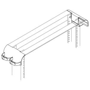 Chatsworth 12392-509 Rack Radius Drop; For 6