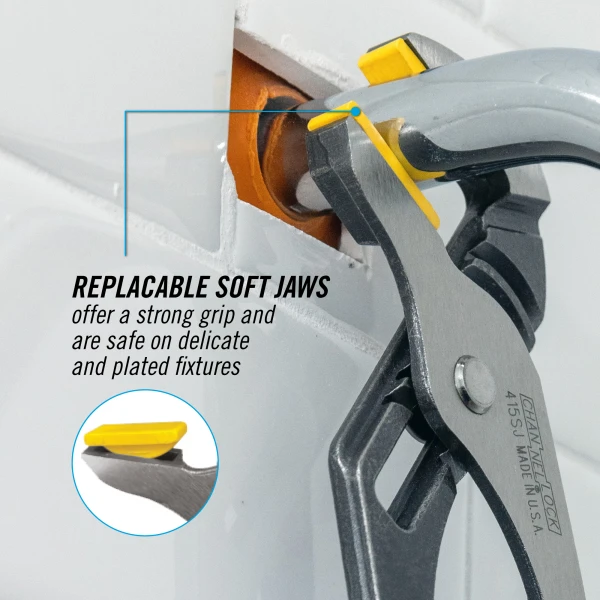 415SJ 10-inch Soft Jaw Tongue & Groove Pliers