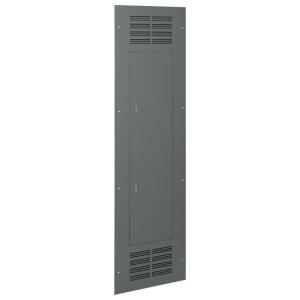 Panelboard Accessory, Panelboard Enclosure Cover, 400 A, 600 A, NEMA Type 1, Flush Mount, Hinged Front, Ventilated, 20 in. W