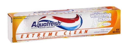 Glaxo Consumer Products TOOTHPASTE, AQUA FRESH XTREME CLN WHTNG 5.6OZ
