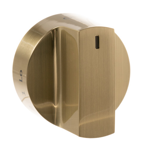 KNOB ASSEMBLY - BRUSHED BRASS