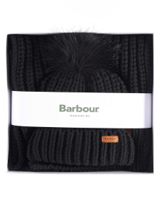 Saltburn Beanie & Scarf Gift Set Classic Black
