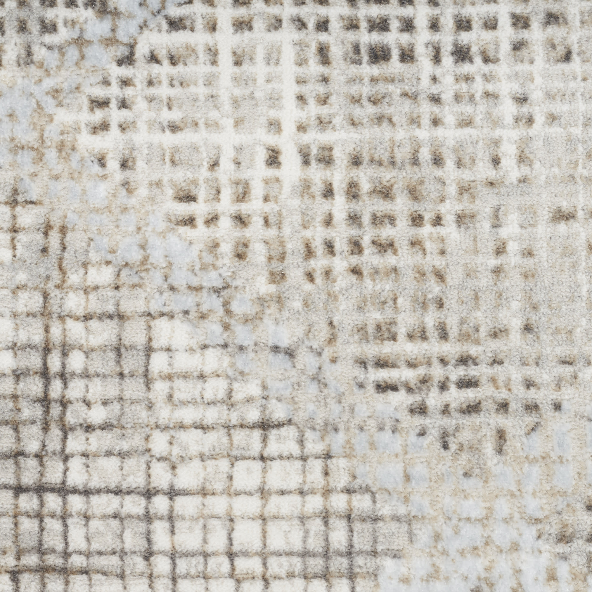 Nourison Sparkle 5'3" x 7'3" Grey Modern Indoor Rug
