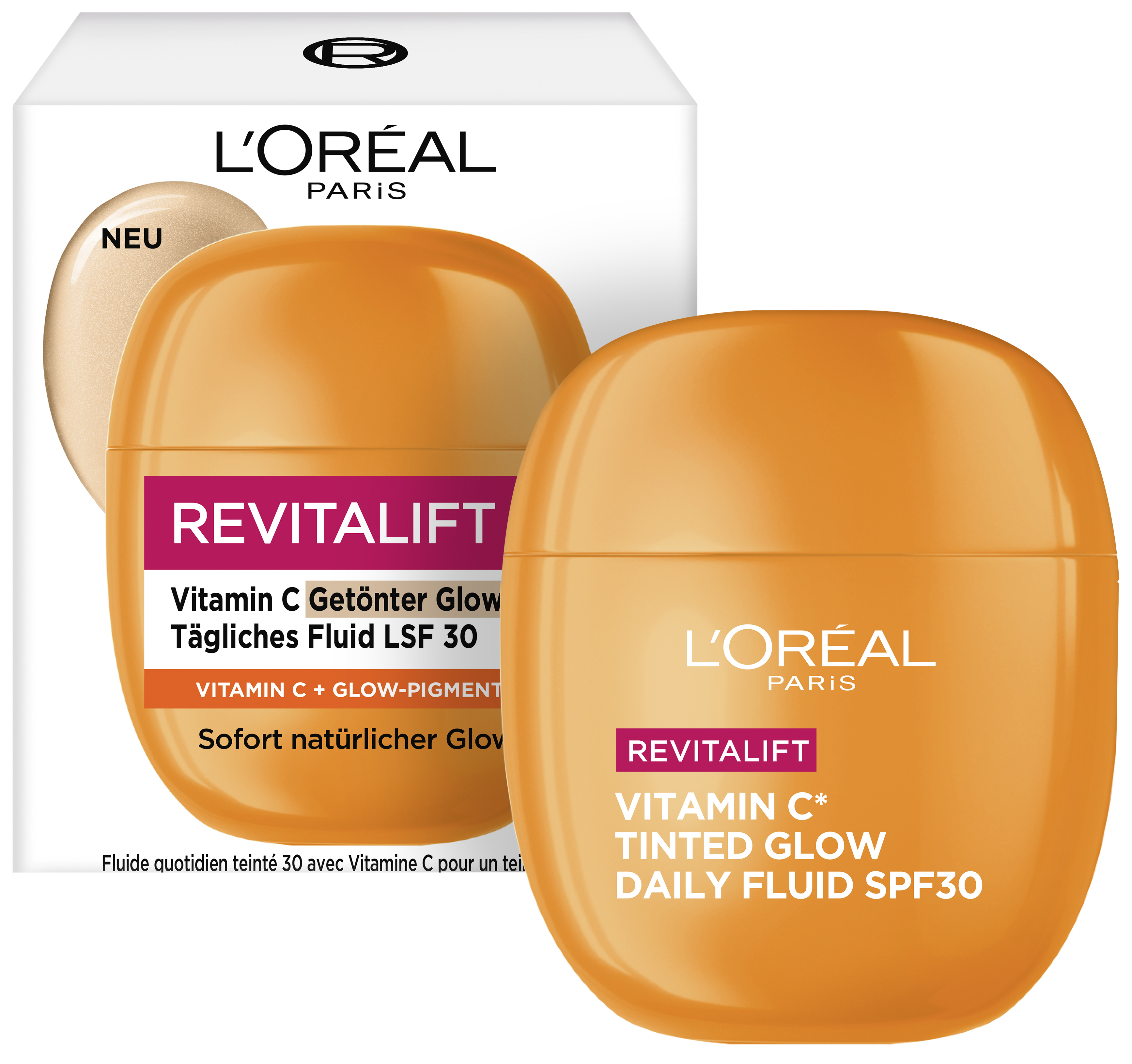 Fluido giorno illuminante colorato Revitalift con
