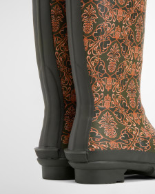 Barbour FARM Rio Cami Wellingtons Pineapple Print