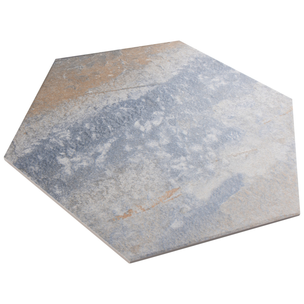 Pompeya Grand Hex 19 in. x 22 in. Porcelain Floor and Wall Tile