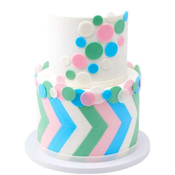 White Dots Fondant DecoShapes®