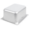 Half-size 6-inch-deep Super Pan 3® stainless steel steam table pan