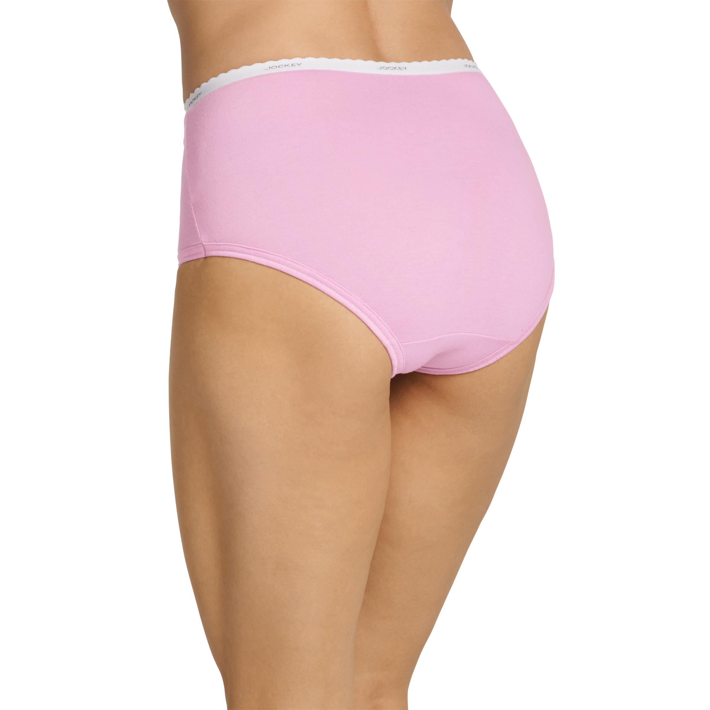 Jockey Women's Plus Size Classic Brief - 3 Pack - Picture 34 of 39