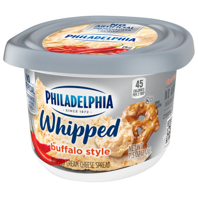 Philadelphia Buffalo Style Whipped Cream Cheese Spread, 7.5 oz Tub