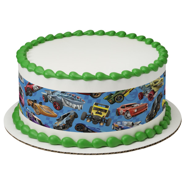 Hot Wheels™ No Limits PhotoCake® Edible Image® Strips