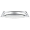 Full-size 2-inch-deep Super Pan® stainless steel super shape oval wild pan