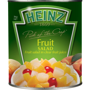 heinz® fruit salad in clear fruit juice 3kg x 3 image