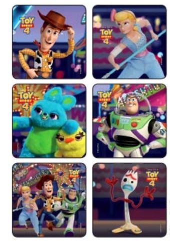 Sticker Disney® 75 per Roll Toy Story 2-1/2 X 2-1/2 Inch