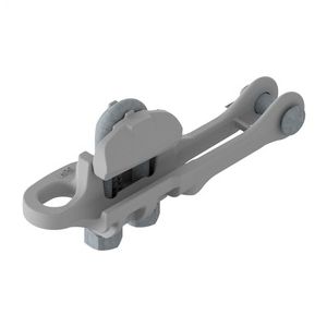 Dead End, Straight Line, Spring Loaded, Aluminum