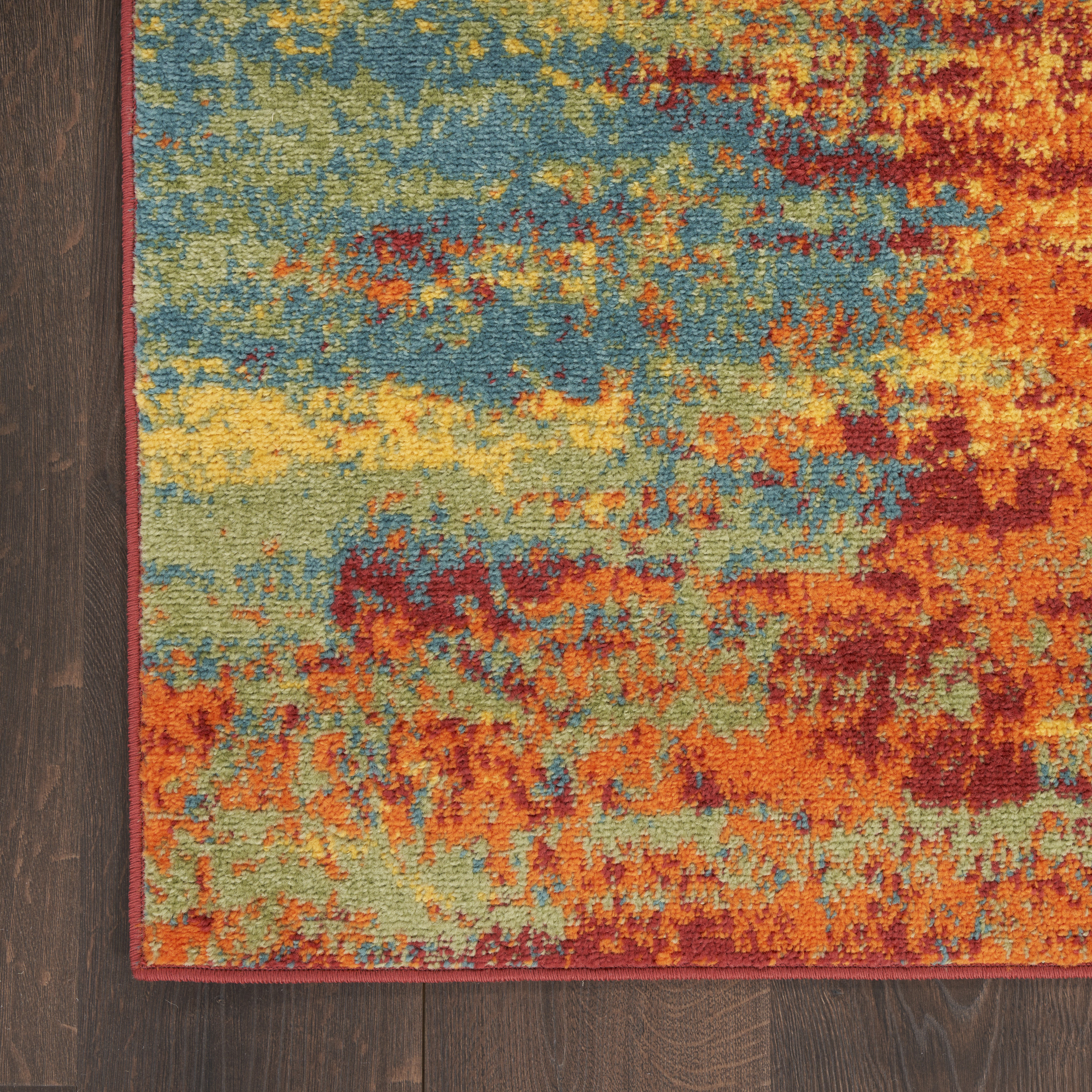 Nourison Nourison Essentials 8' x 10' Flame Modern Rug