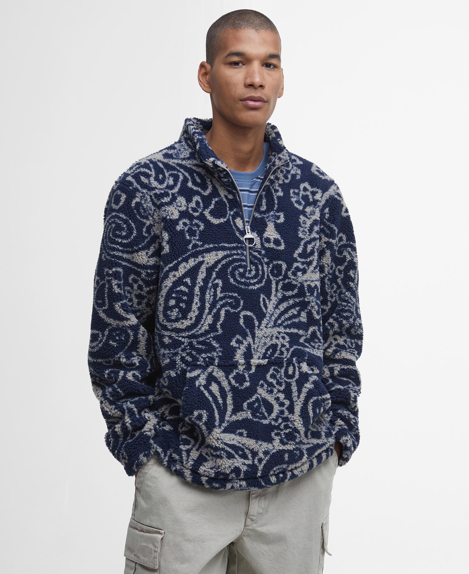 Fleecepullover Fergus Half-Zip image number 0