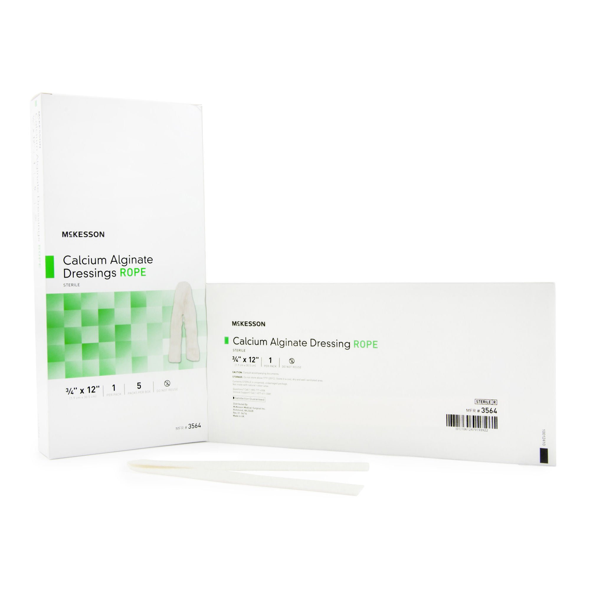McKesson Alginate Dressing, ¾ x 12 inch