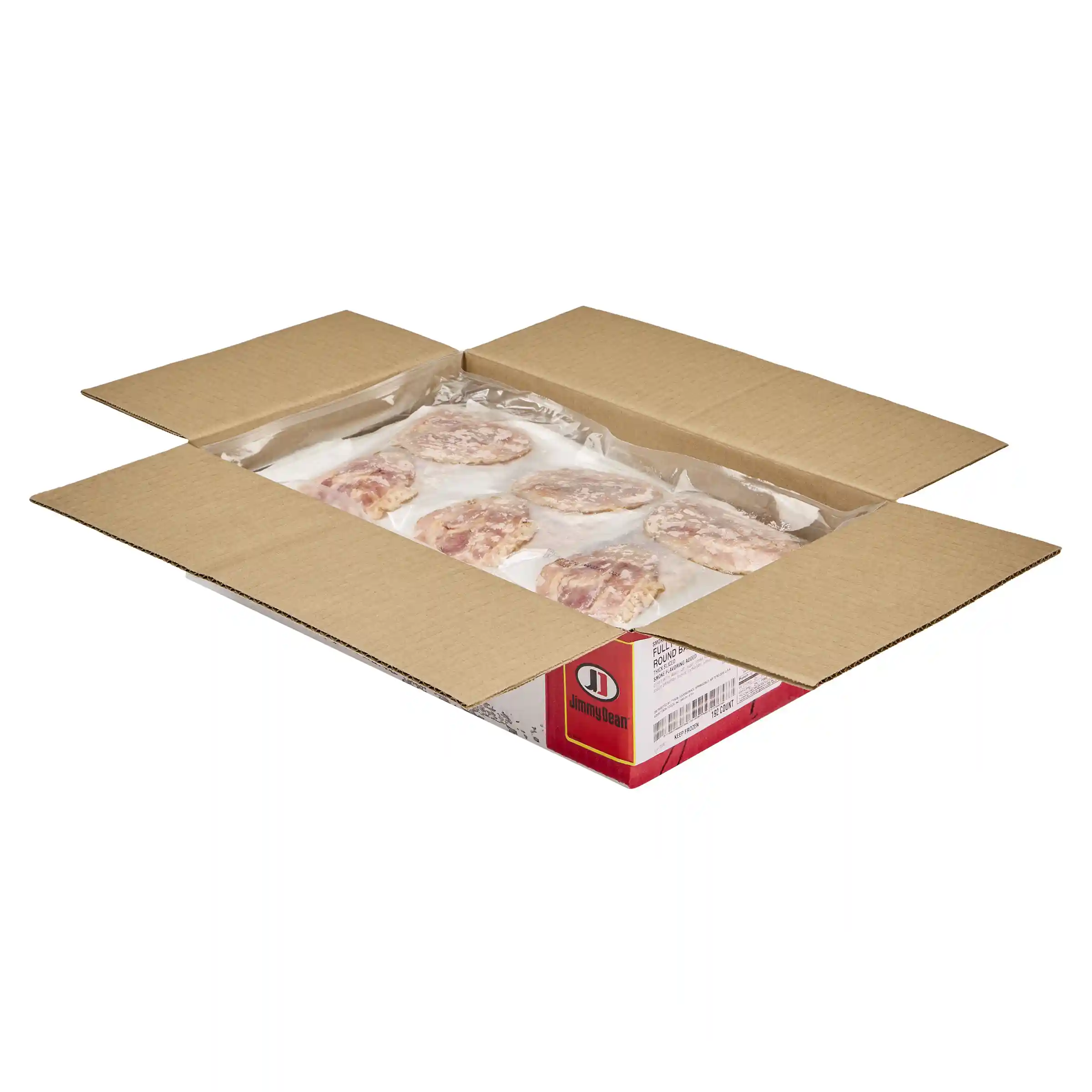 Jimmy Dean® Fully Cooked Hardwood Smoked Round Bacon Slices_image_4