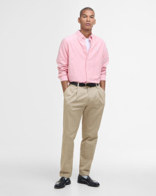 Oxford Tailored Long-Sleeved Shirt Horizon Orange
