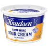 Knudsen Hampshire 100% Natural Sour Cream, 16 oz Tub