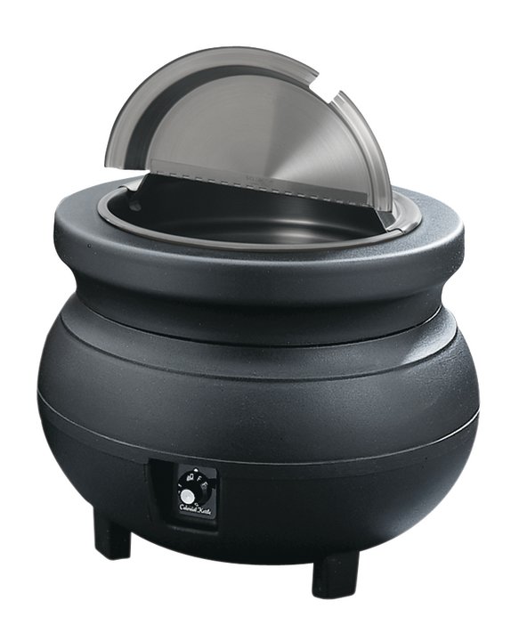 11-quart 120-volt Cayenne® 1776 & 1777 Colonial Kettle™ rethermalizer in black