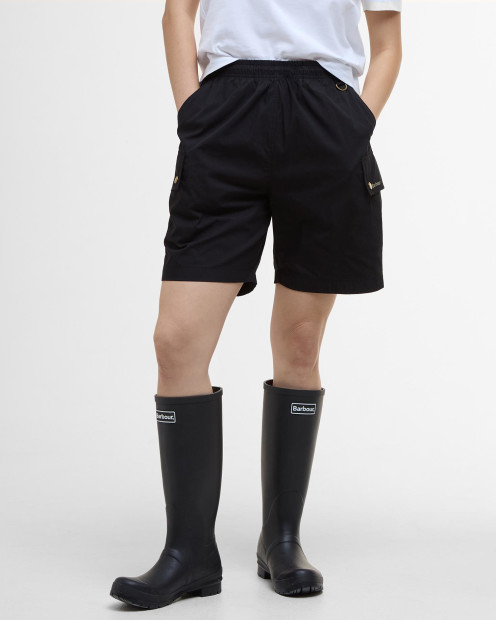Farne Cargo Shorts Classic Black