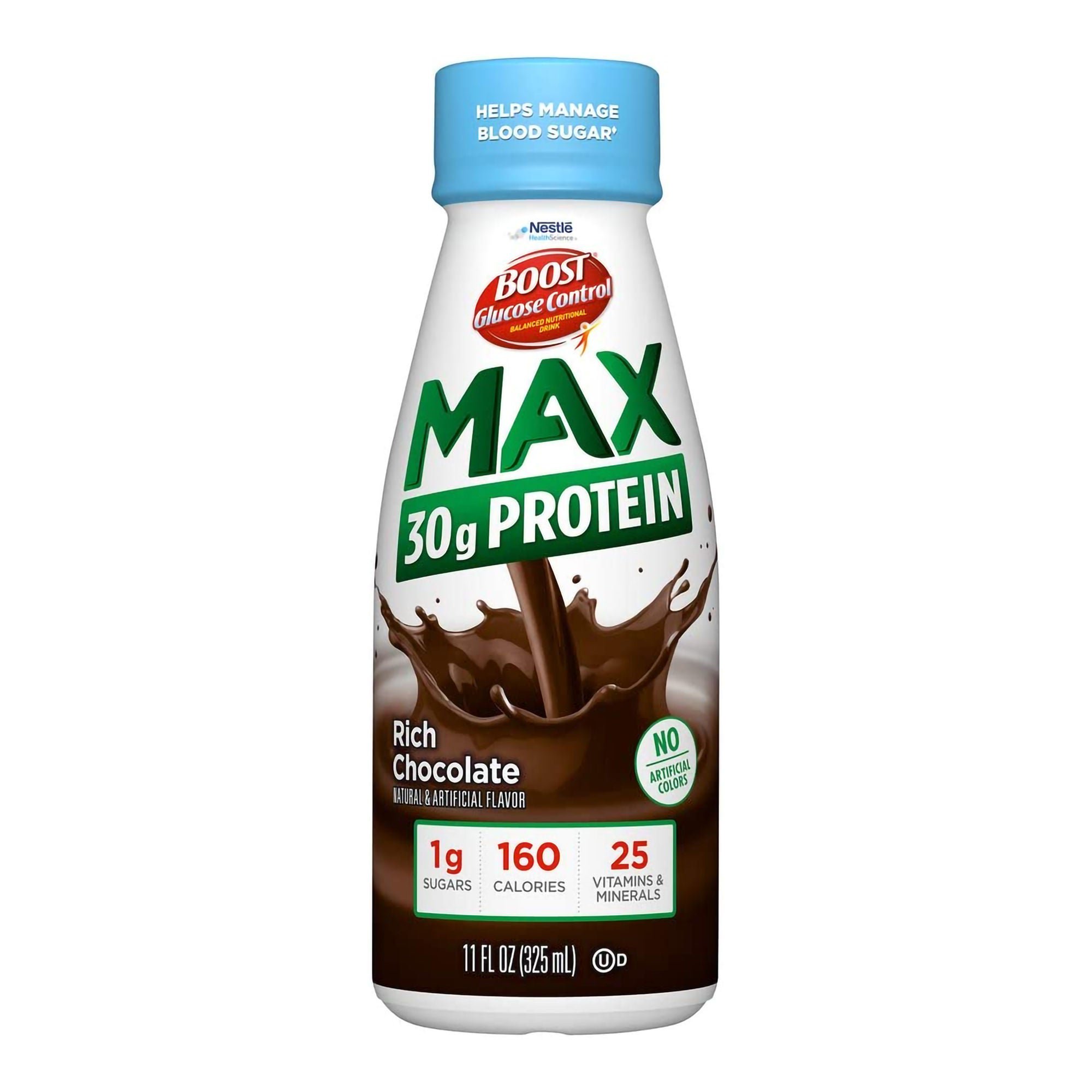 Boost® Glucose Control Max Chocolate Balanced Nutritional Drink, 11-ounce Bottle