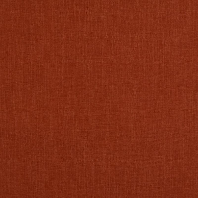 Rust-colored woven fabric panel covering the surface, lying flat and evenly lit, showing subtle crosshatch texture and uniform color across a plain backdrop.