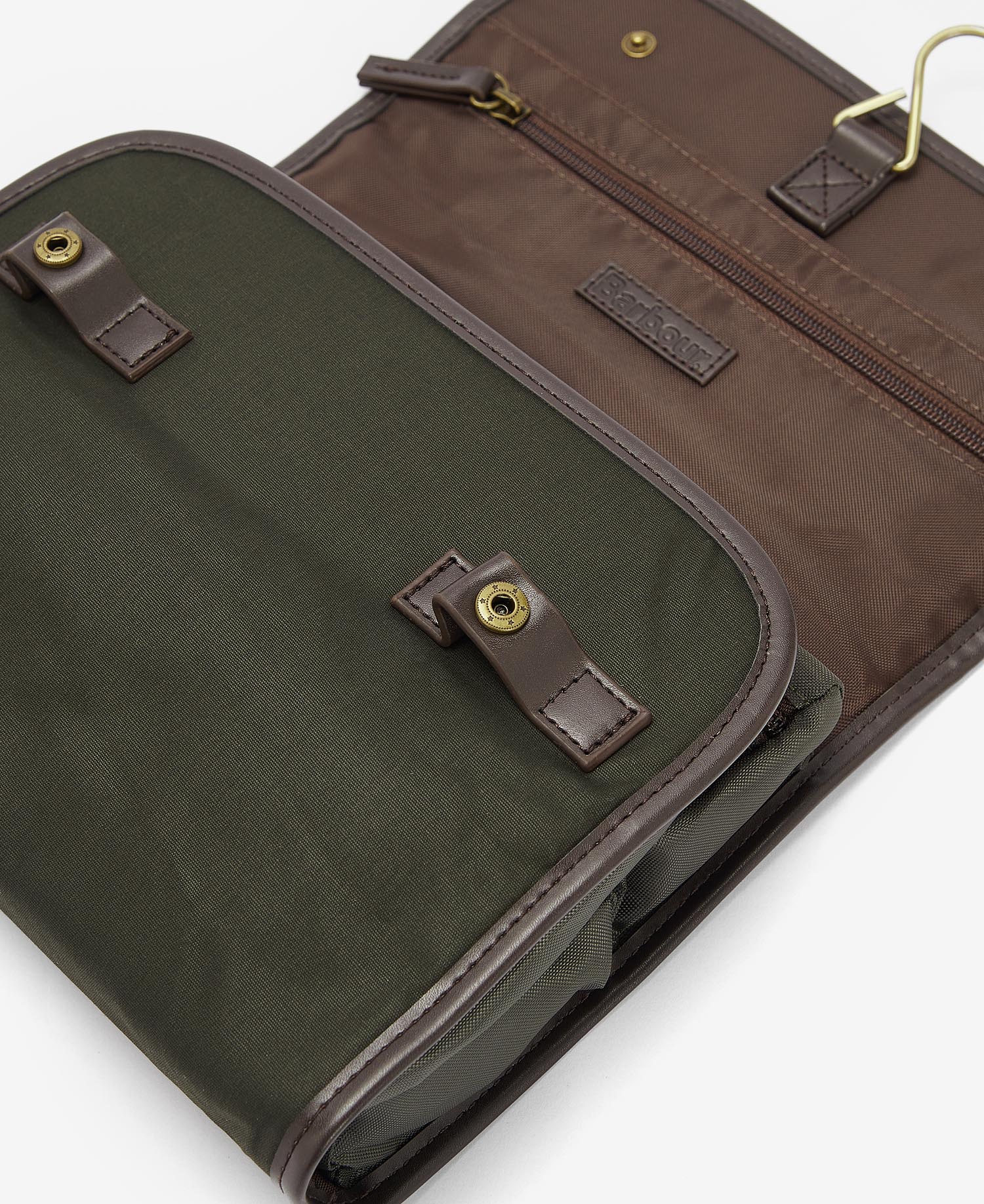 Waxed Hanging Washbag image number 5