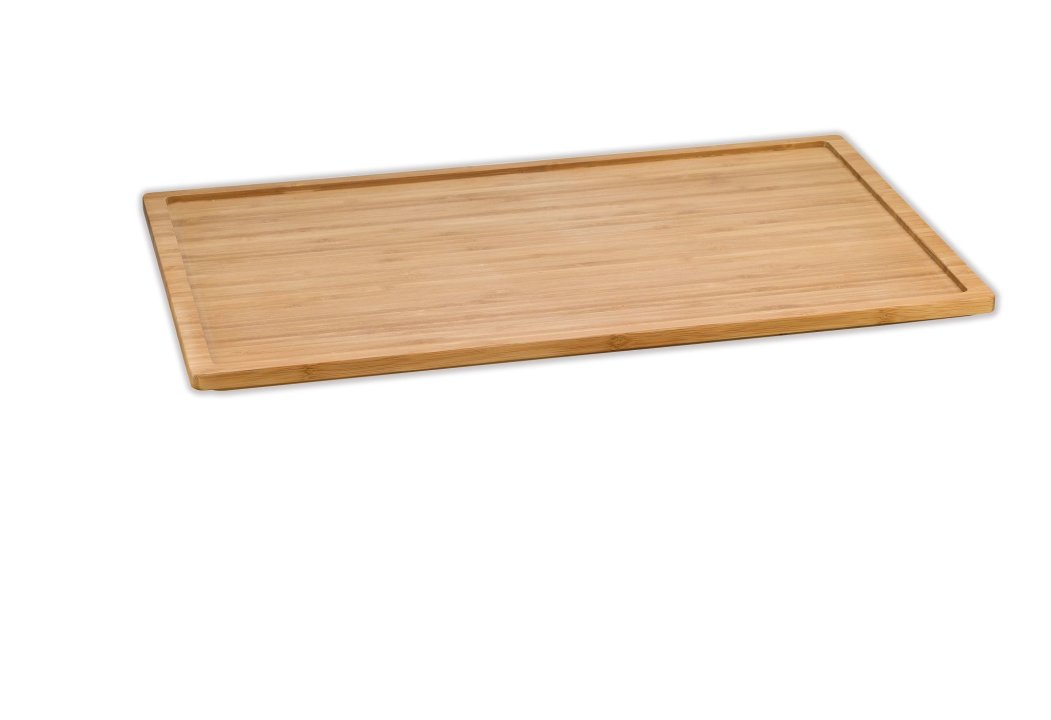 Serving tray/lid for box or wire basket GN 1/1 bamboo