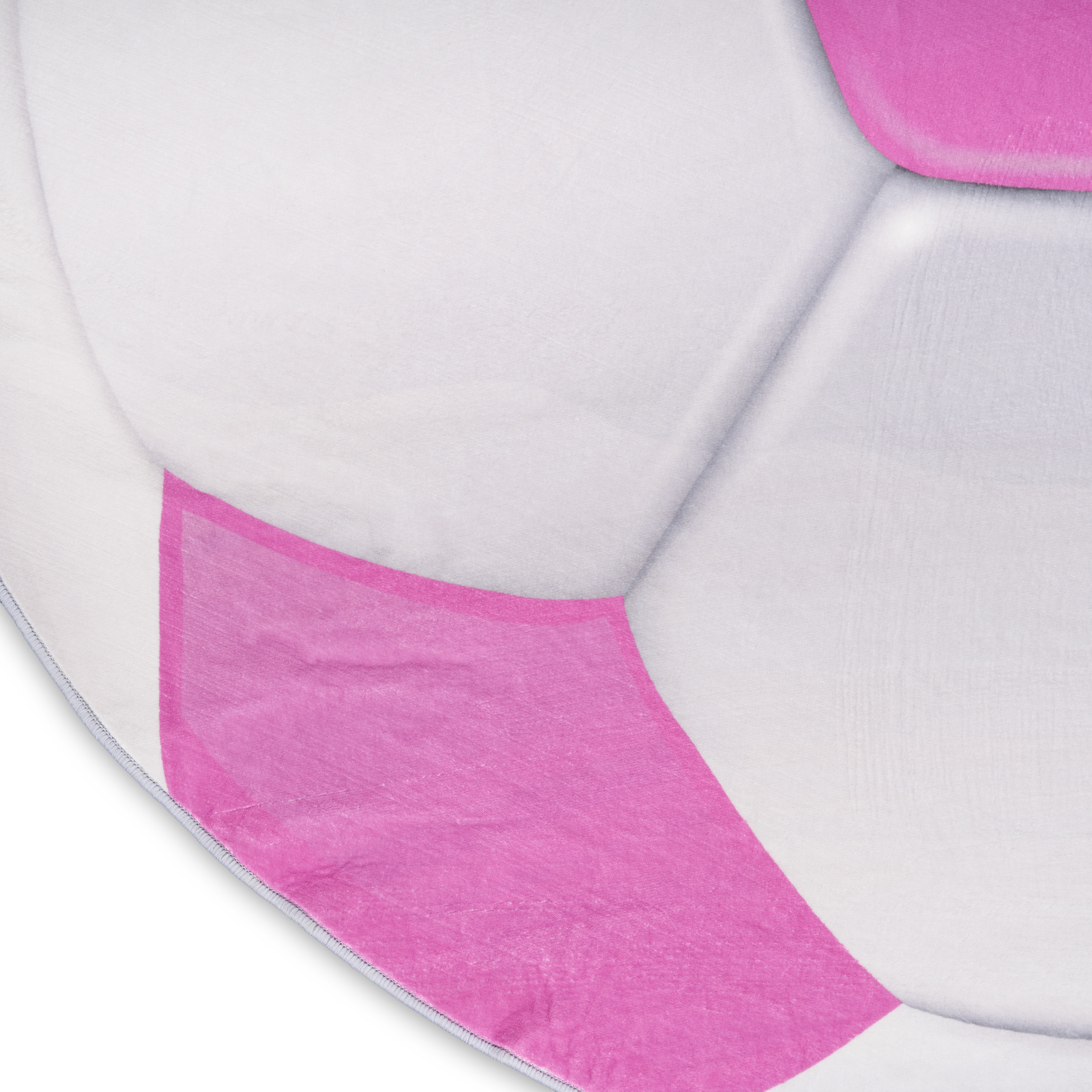 Nourison Imagination 5' x Round Pink Kids Indoor Rug