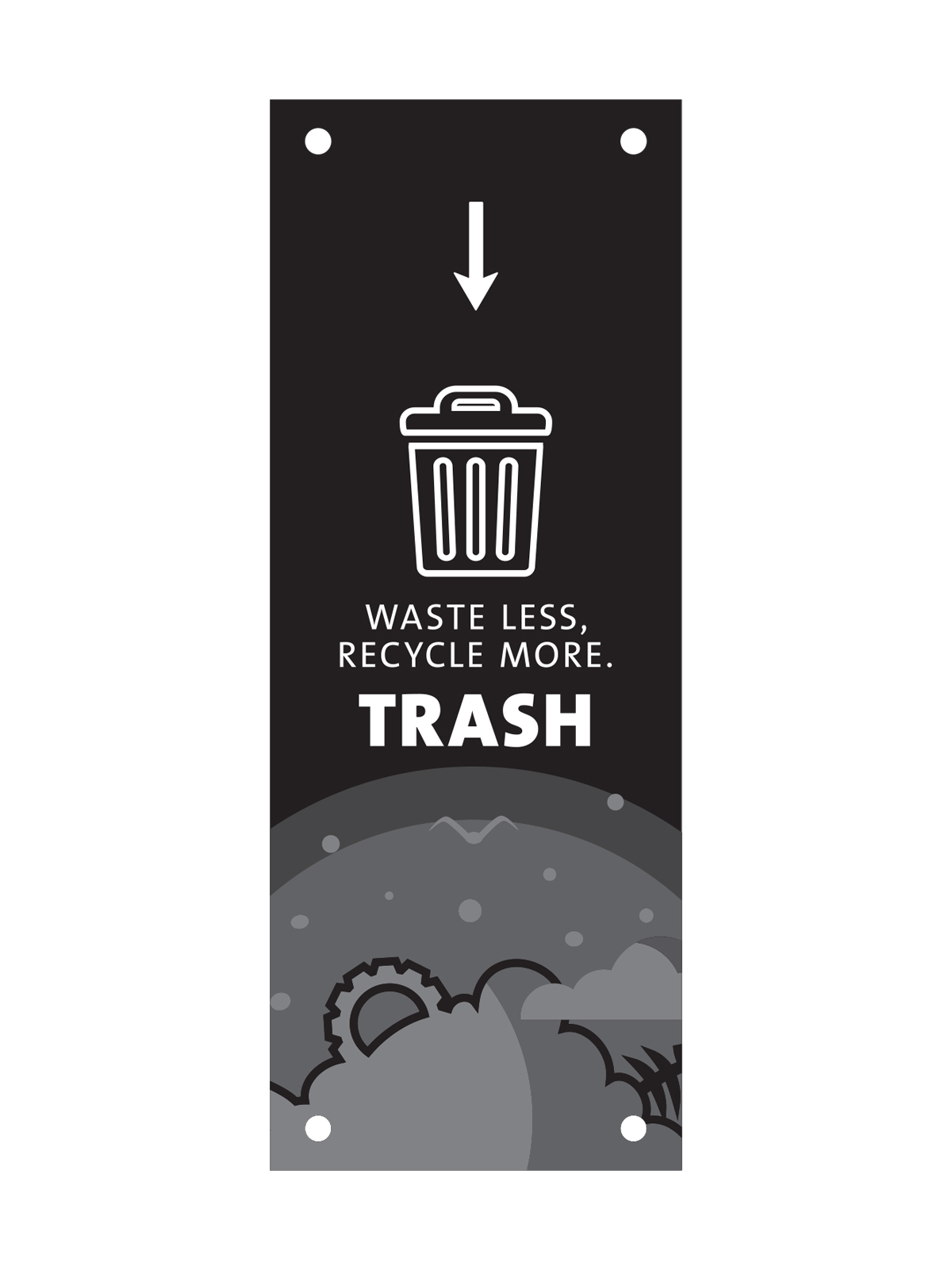 EVOLVE – Body Sign – Trash – Black