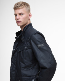 Tourer Duke Waxed Jacket Classic Navy