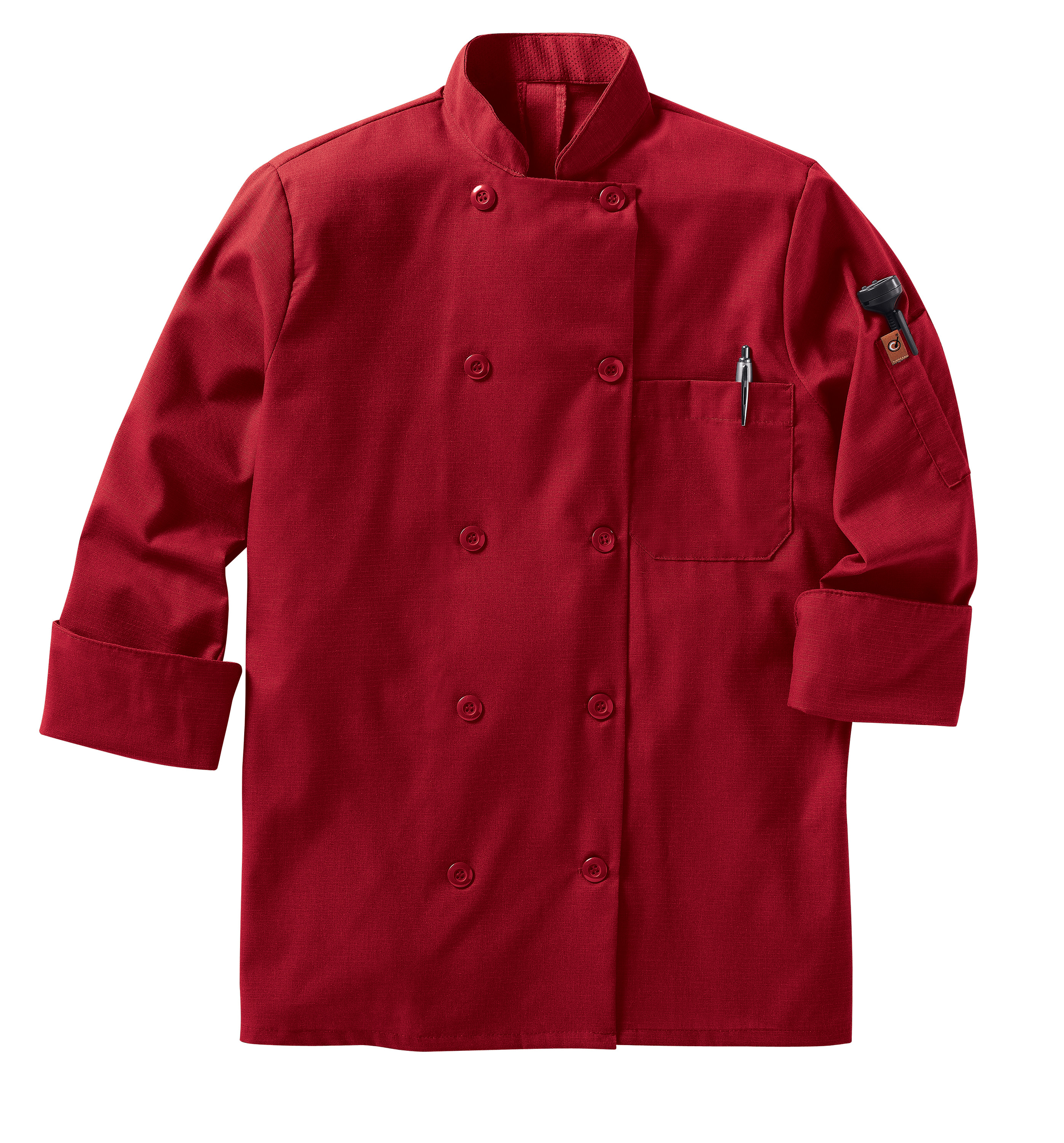 Red Kap Women's Chef Coat with OilBlok + MIMIX - Picture 16 of 26