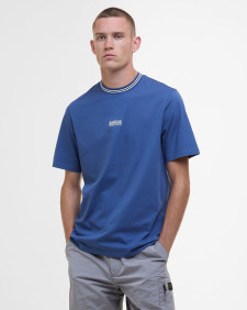 Logo Tipped T-Shirt North Sea Blue