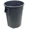 Impact, Gator®, 44gal, Plastic, Gray, Round, Receptacle