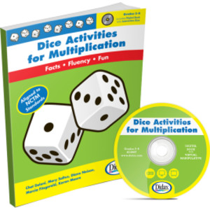 Dice Activities for Multiplication Book & CD