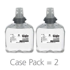 Gojo, E2 Handwash with BAK Foam Soap, TFX™ Dispenser 1200 mL Cartridge