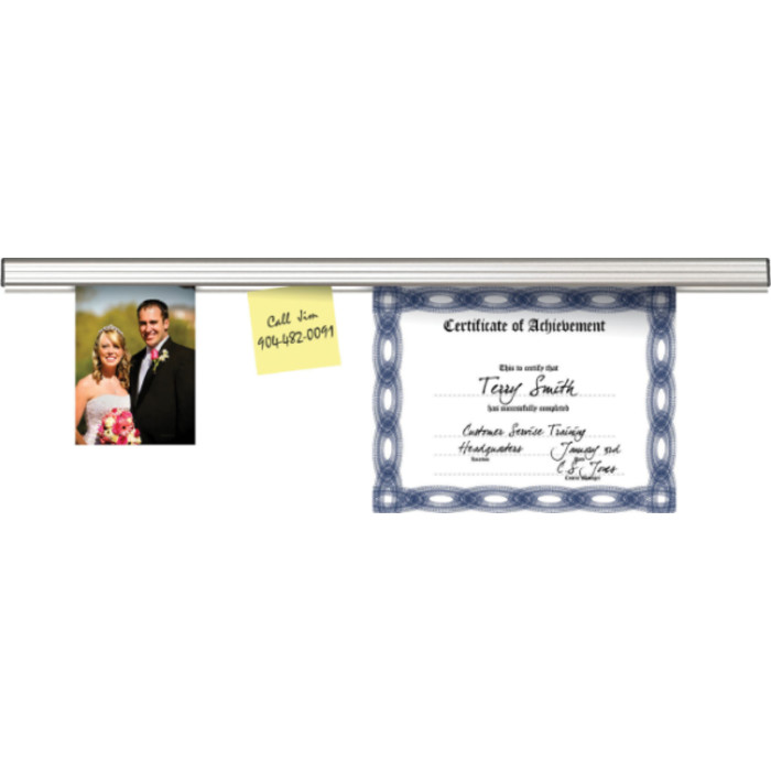 Display Rail, 4 Feet, Satin, Regular Size