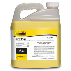 Hillyard, Arsenal® Q.T.® Plus Disinfectant Cleaner, Arsenal® One Dispenser 2.5 Liter Bottle