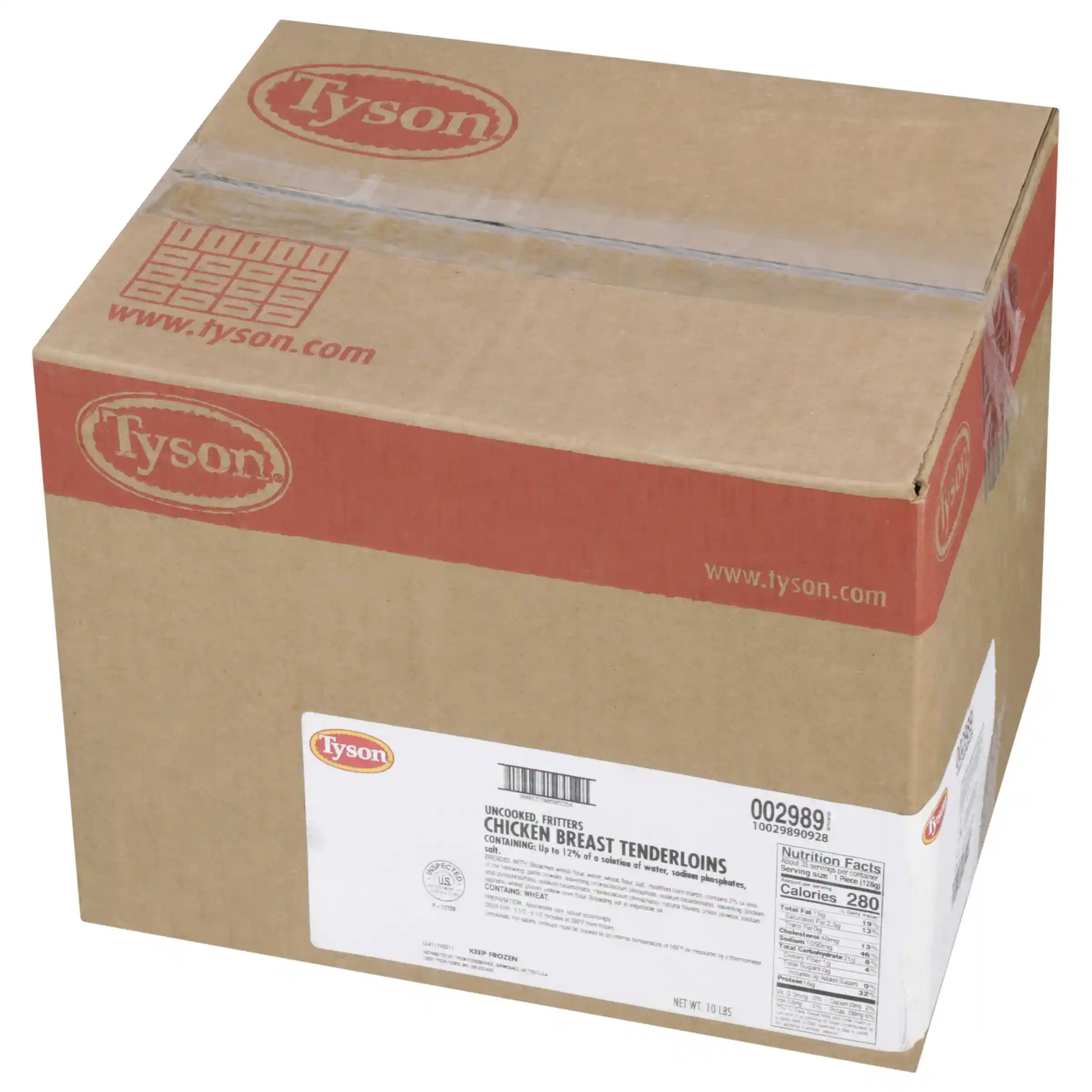 Tyson® Uncooked Breaded Steakhouse Chicken Tenderloins_image_5