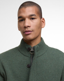 Essential Elbow-Patch Cardigan 