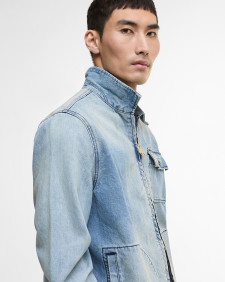 Meteor Washed Denim Overshirt 