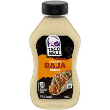 Taco Bell Creamy Baja Sauce, 12 fl oz. Bottle