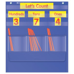 Scholastic Teaching Solutions Counting Caddie & Place Value Pocket Chart TF-5105