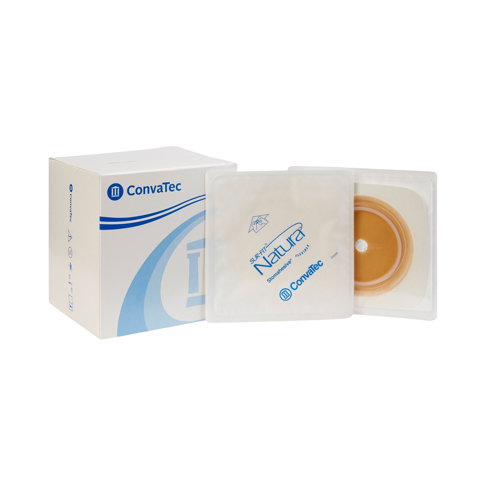 Sur-Fit Natura® Two-Piece Stomahesive® Skin Barrier, 70 mm flange